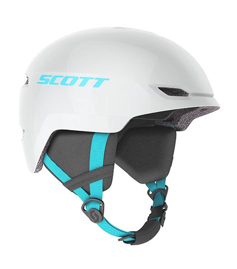 dětská lyžařská helma Scott Keeper 2 pearl white / breeze blue > M