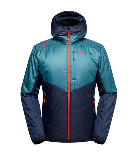 bunda La Sportiva Mythic Primaloft hurricane / deep sea > M