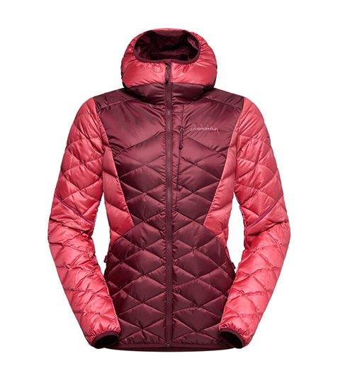 bunda W La Sportiva Pinnacle Down redwood / rosebay > M