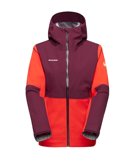 bunda W Mammut Linard Guide HS Hooded red-vin > M