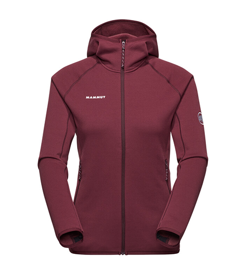 mikina W Mammut Aconcagua ML Hooded vin > M