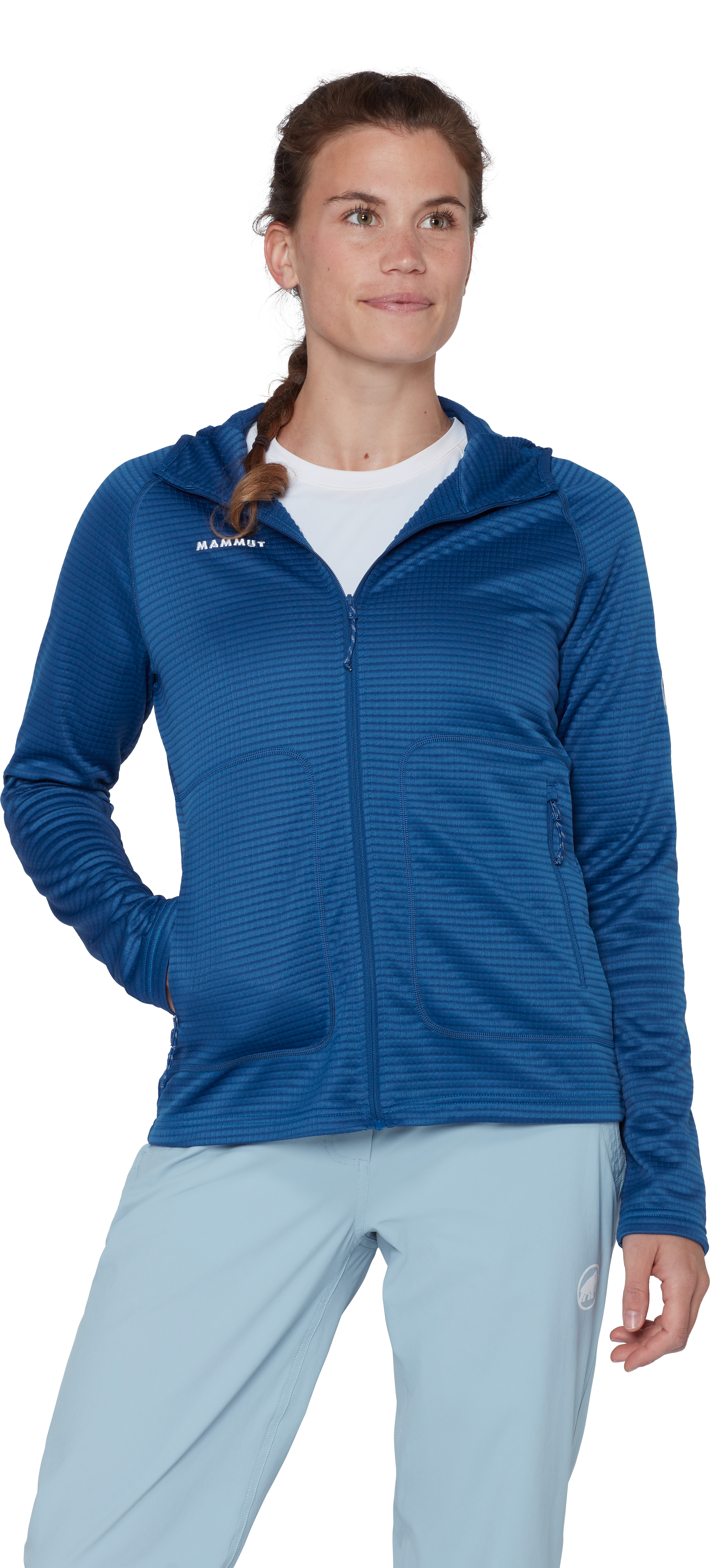 mikina W Mammut Crag ML Hooded tschiel > L