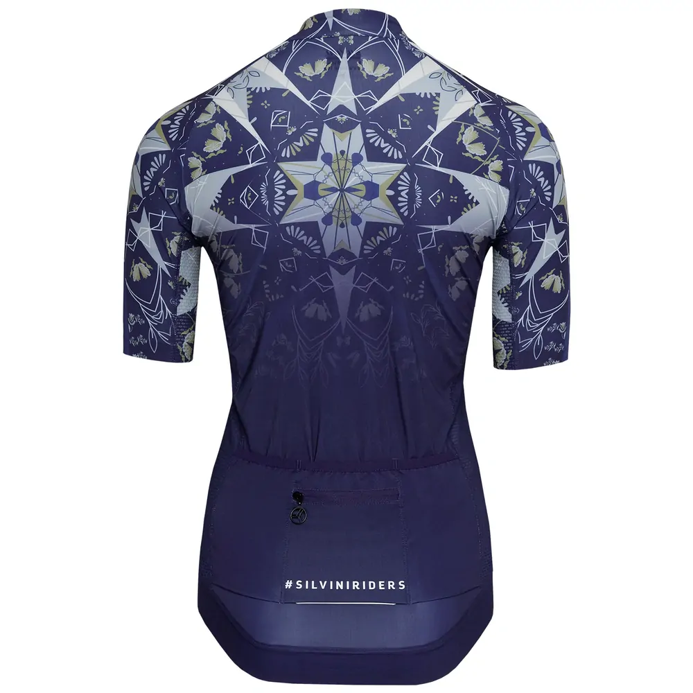 dámský cyklo dres Silvini WD2210 Mottolina navy > M