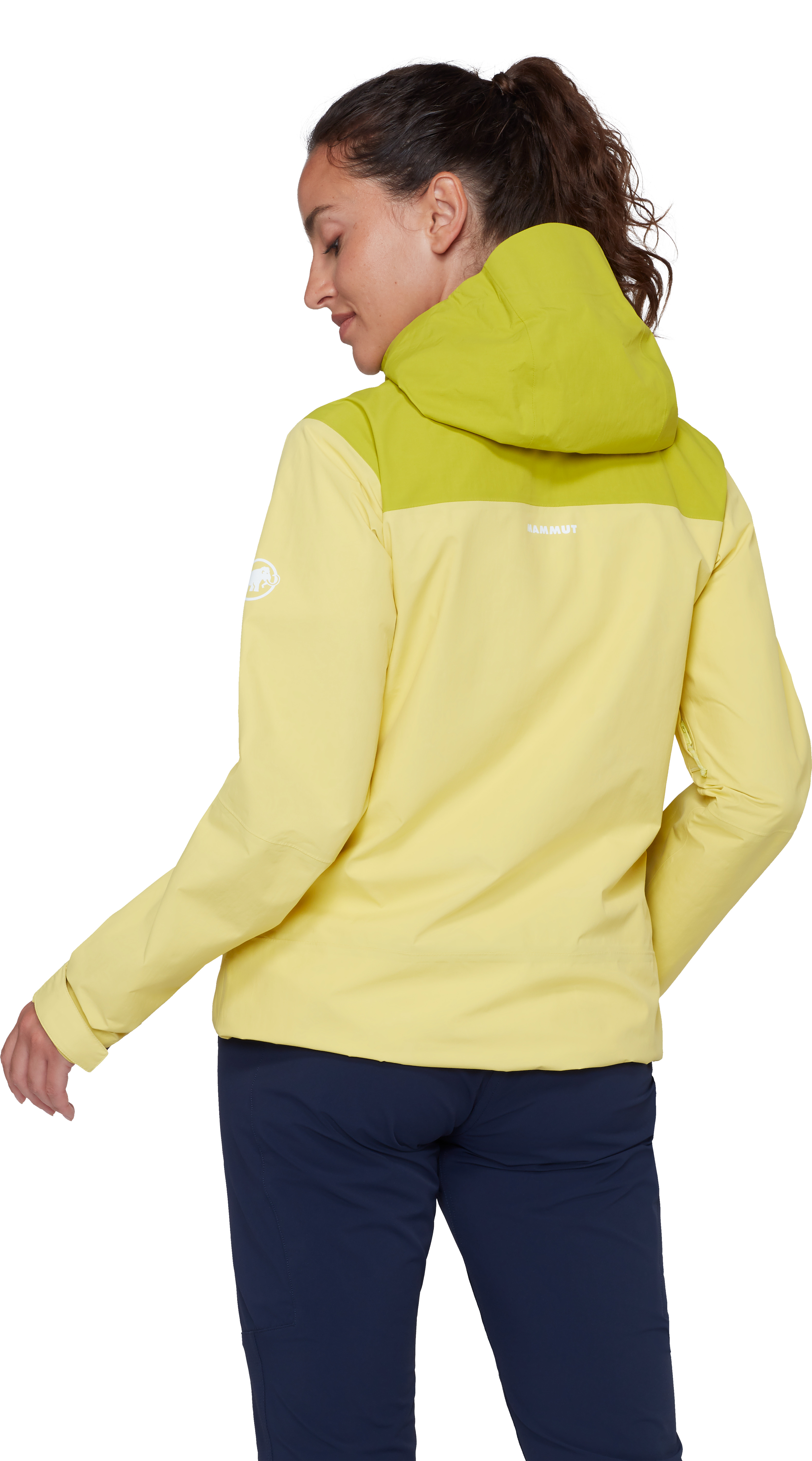 bunda W Mammut Crag HS Hooded holunder / acacia > XL