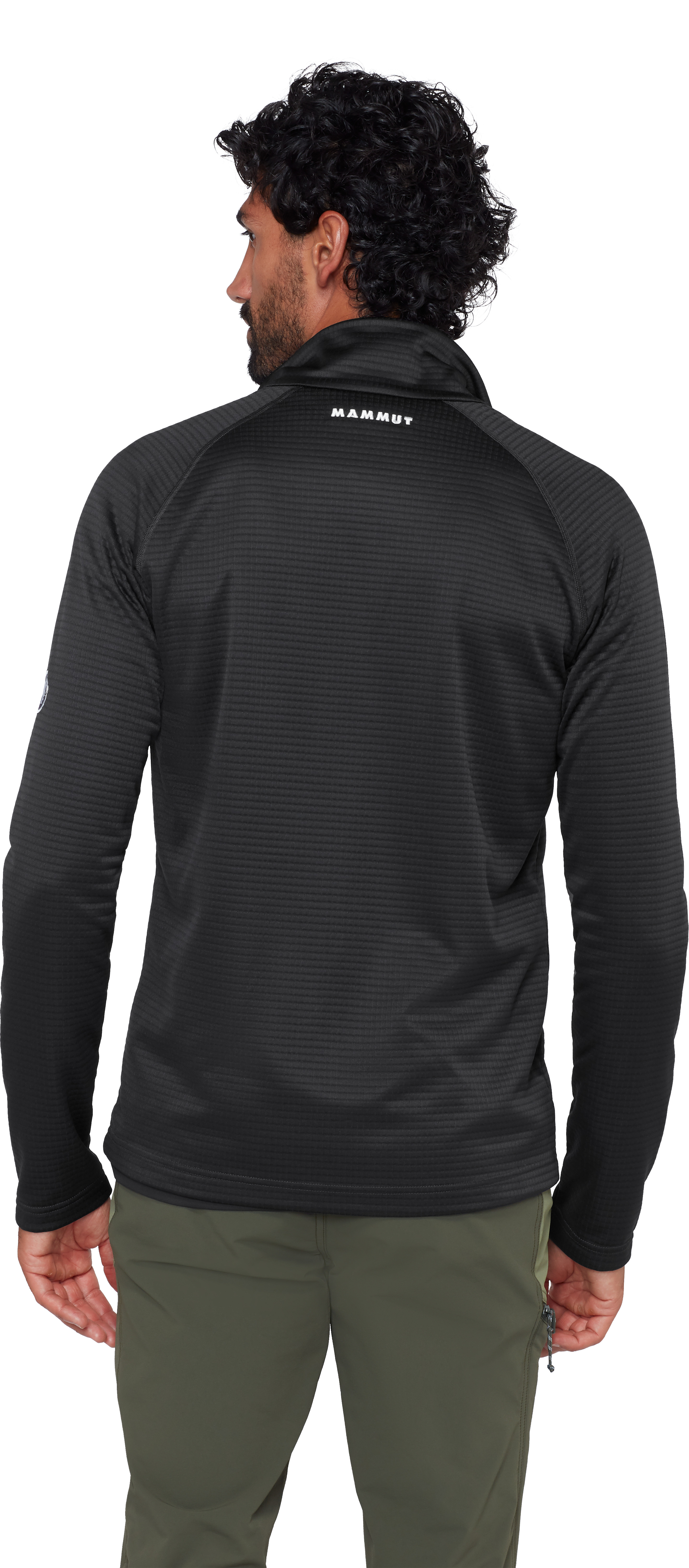 mikina Mammut Crag ML black > XL