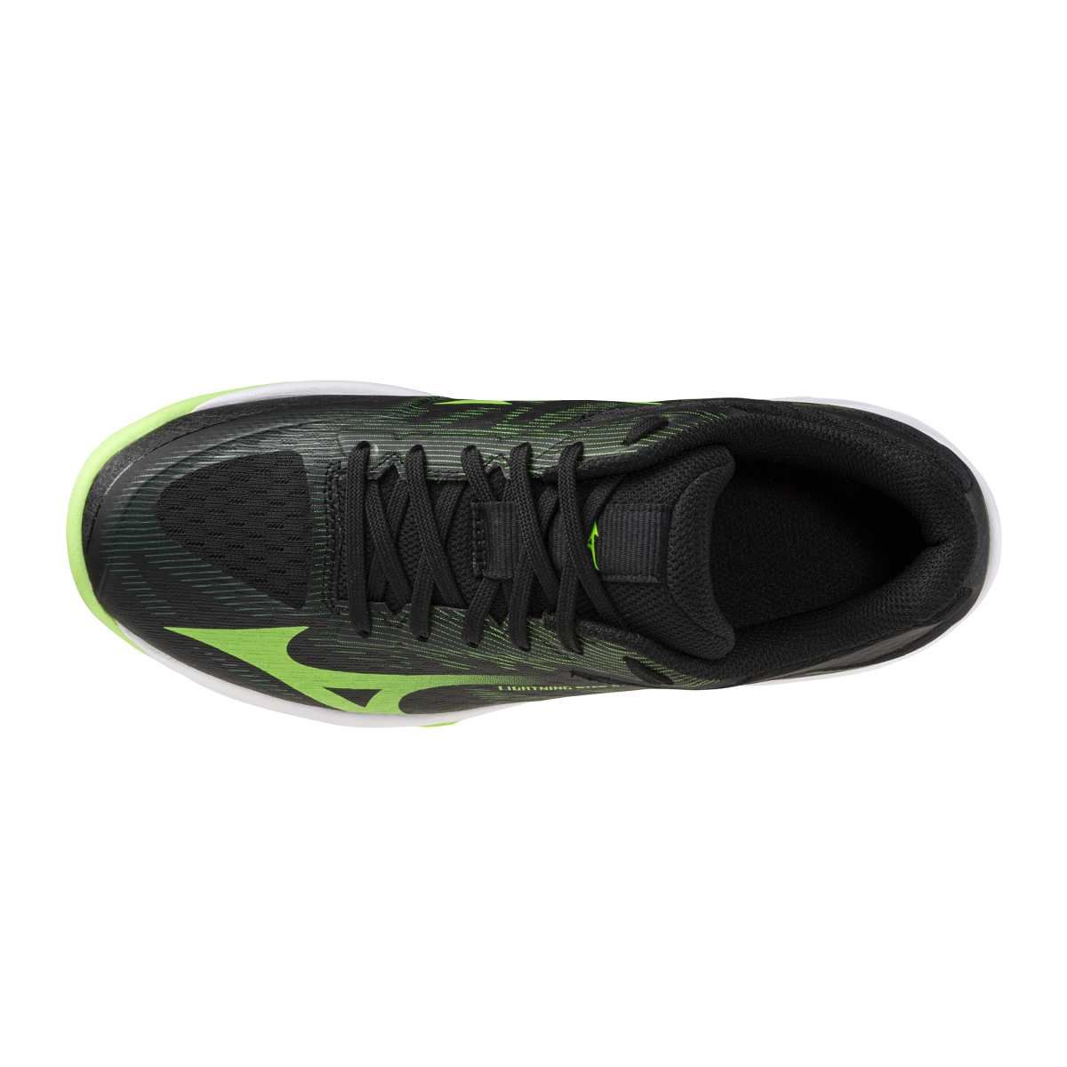 boty Mizuno Lightning Star Jr. black / jade lime / mandarin orange > EU 34,5 / UK 2,5