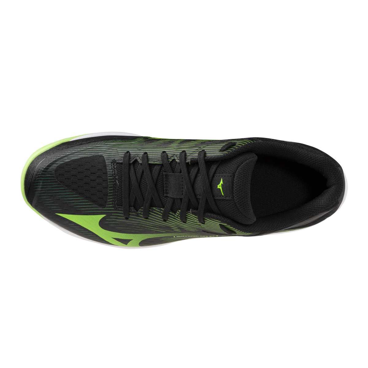 boty Mizuno Lightning Select black / jasmine green > EU 42 / UK 8