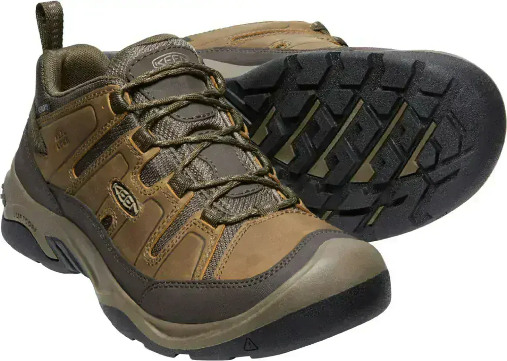 boty Keen Circadia WP black olive / potters clay > EU 47 / UK 12