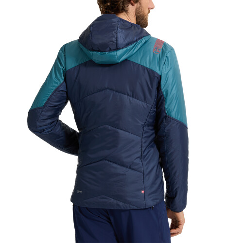 bunda La Sportiva Mythic Primaloft storm blue / electric blue > M
