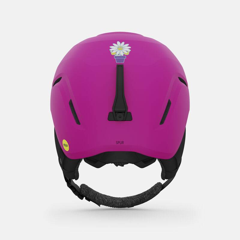 lyžařská dětská helma Giro Spur blue shreddy yeti > XS