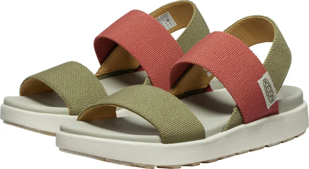 sandály W Keen Elle Backstrap martini olive / baked clay > EU 39,5 / UK 6,5
