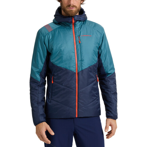 bunda La Sportiva Mythic Primaloft storm blue / electric blue > M