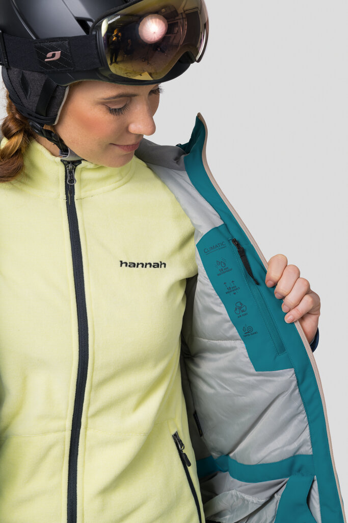 lyžařská bunda Hannah Naomi Lady tile blue / midnight navy > 40