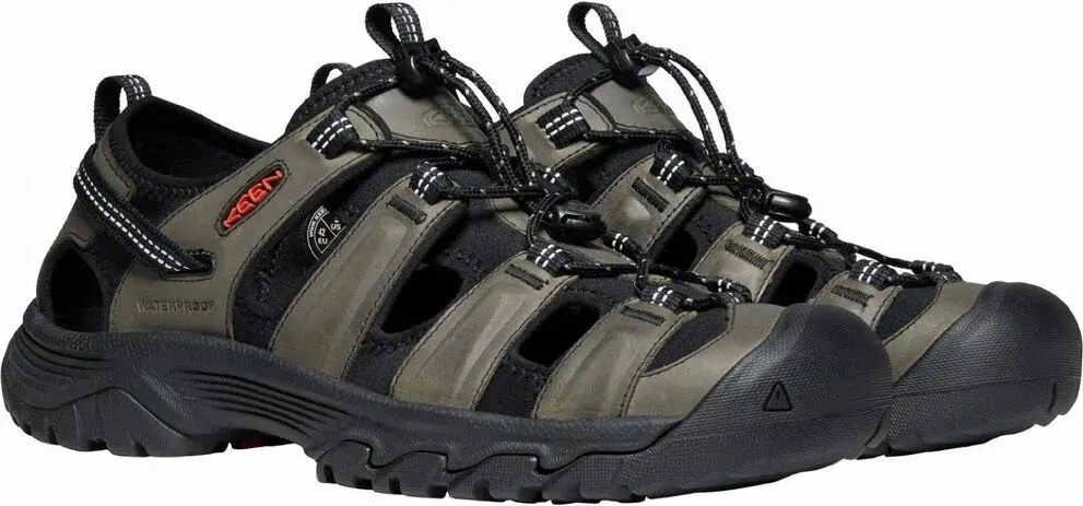 sandály Keen Targhee III grey / black > EU 47,5 / UK 13