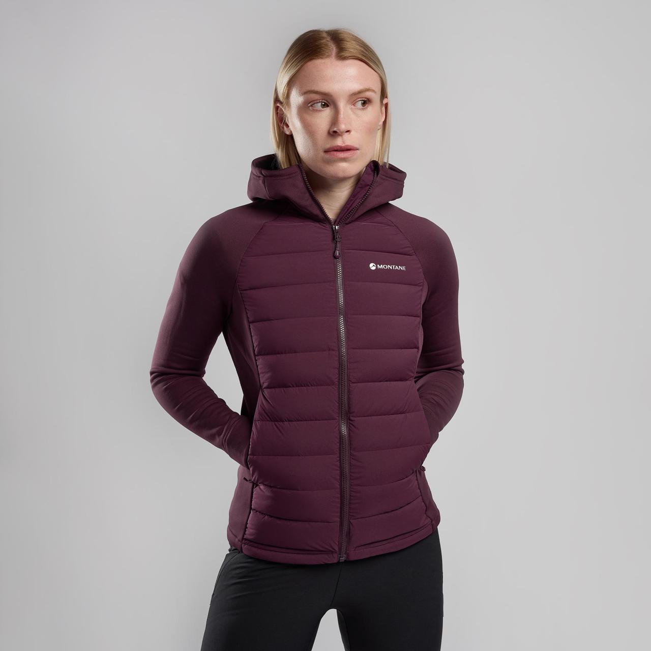 bunda W Montane Composite Hoodie mulberry > 40